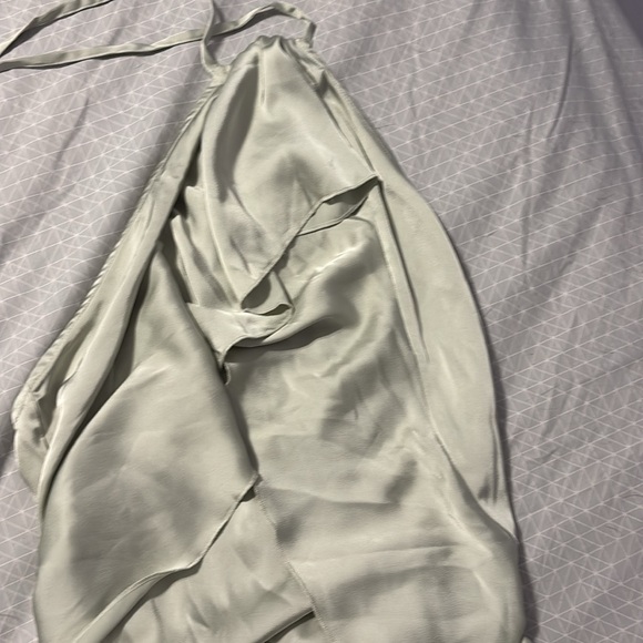 Petal & Pup Sage Green Rhean Tiered Maxi Dress - Picture 6 of 10